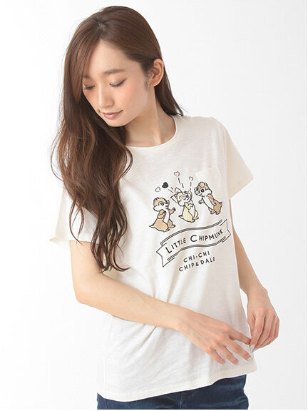 E hyphen【先行予約】チップ&デール ちびポケT