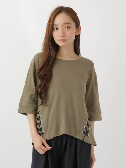5Sサイド編み上げプルオーバー