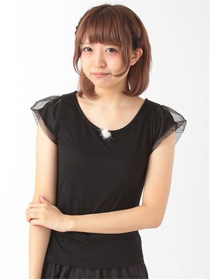 Organdy Balloon Puff T 