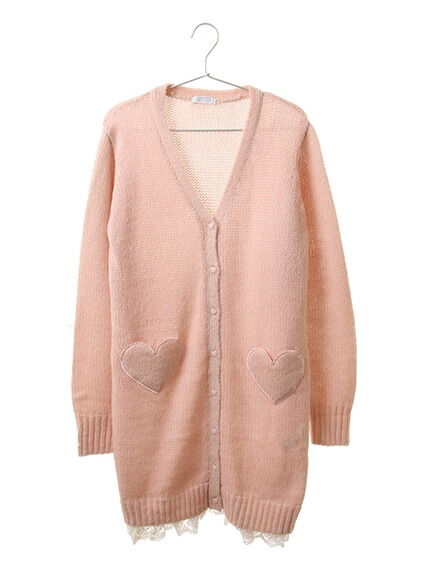 fuwa fuwa Heart Cardigan