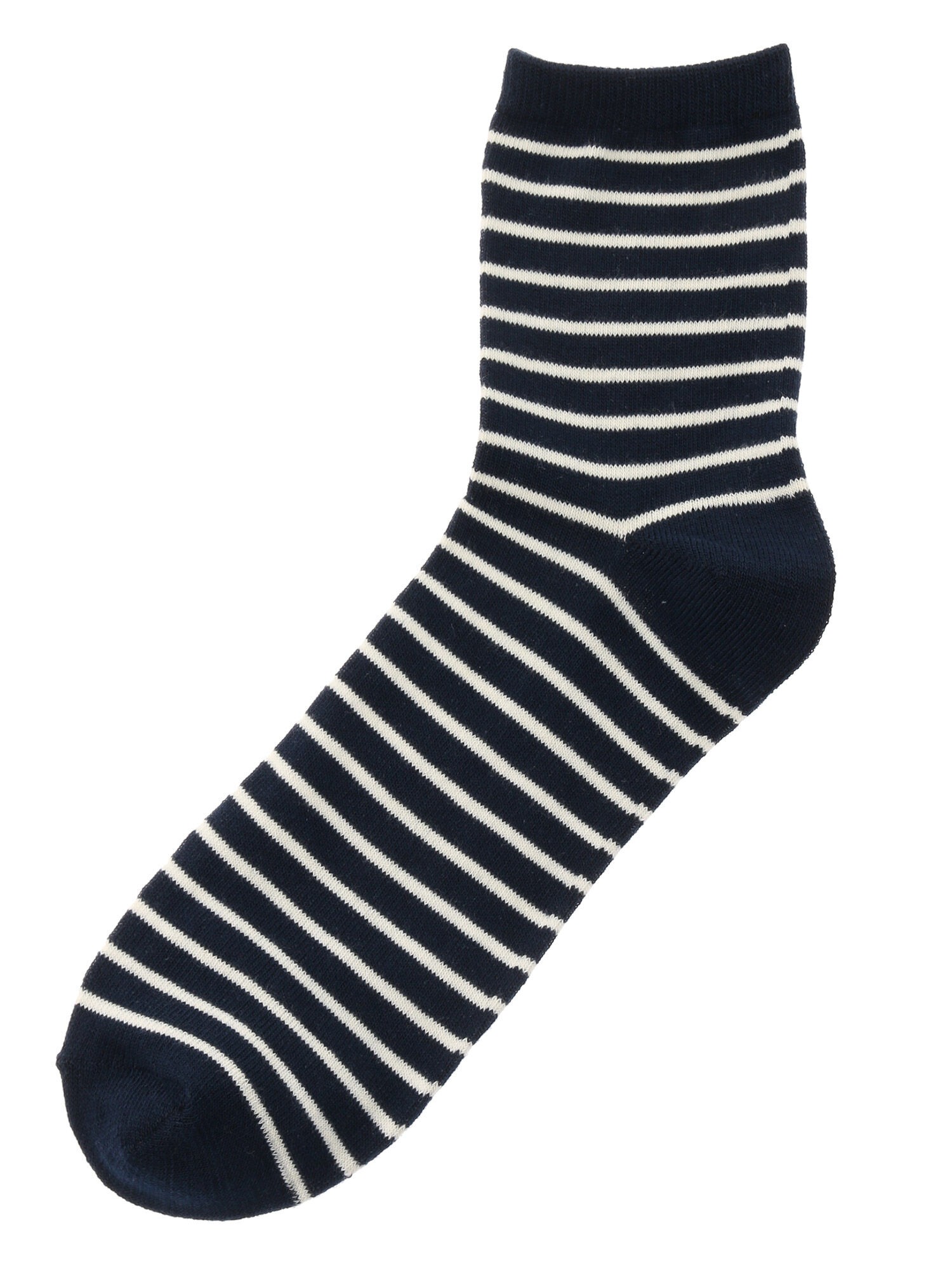 Men's　ボーダーショートソックス