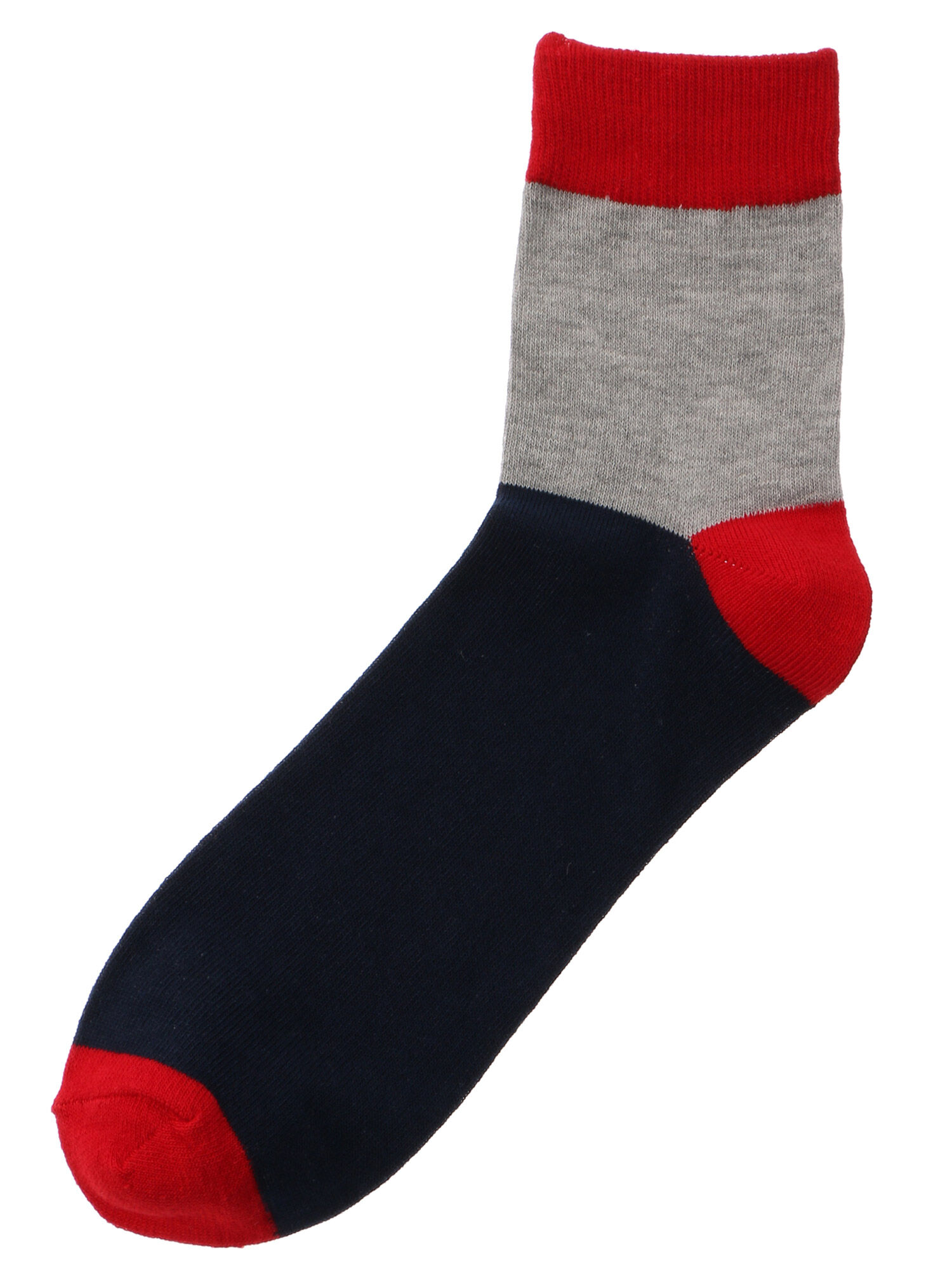 Men's　切替ショートソックス