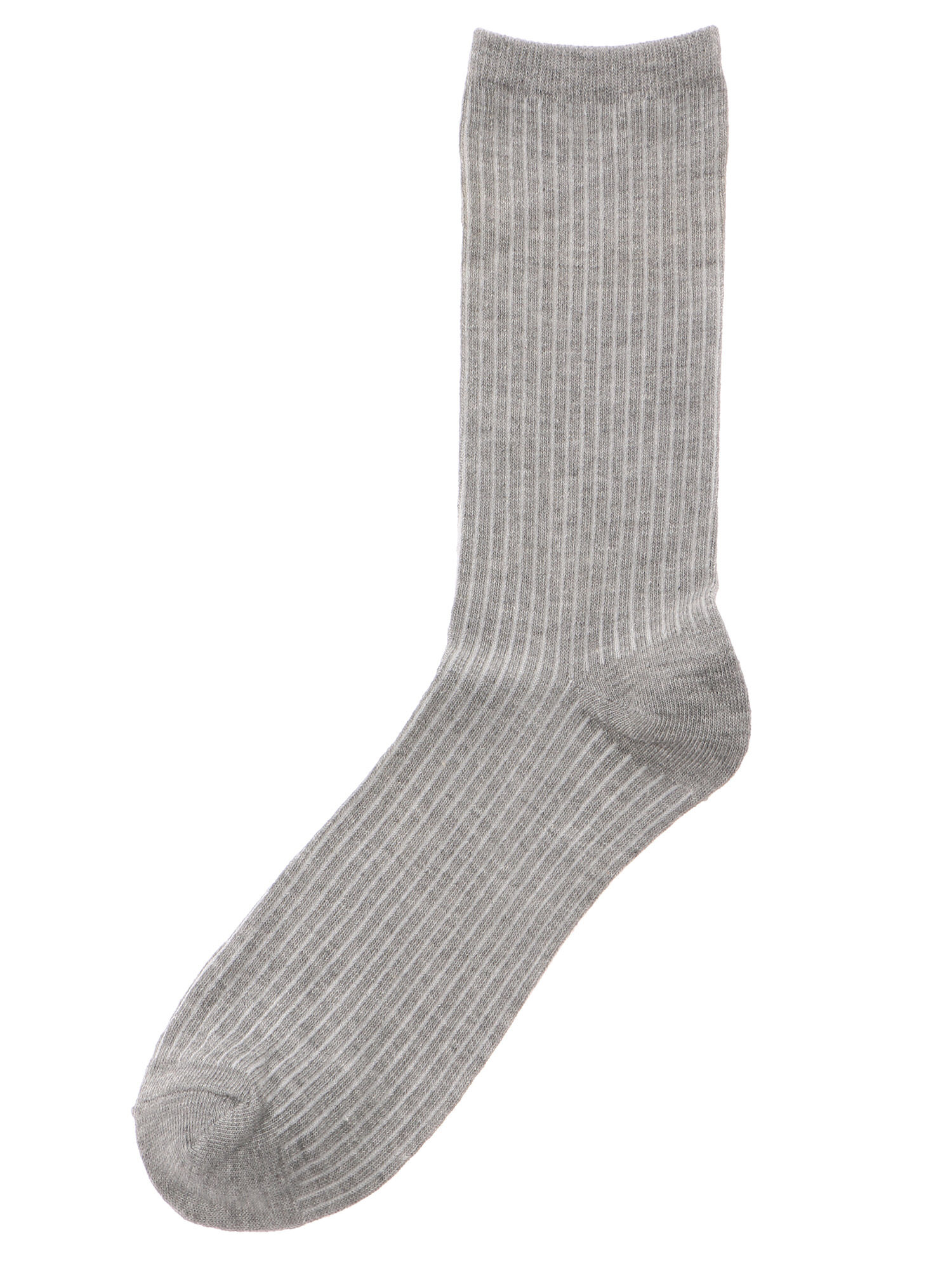 Men's　リブクルーソックス
