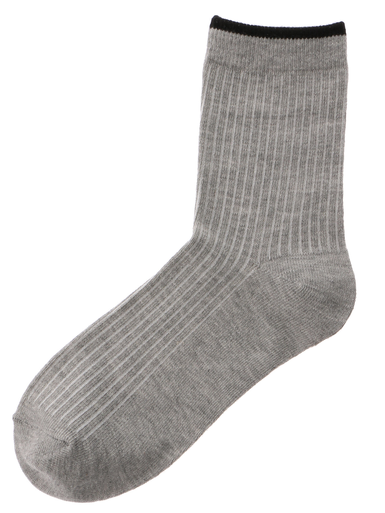 ライン入ショートソックス