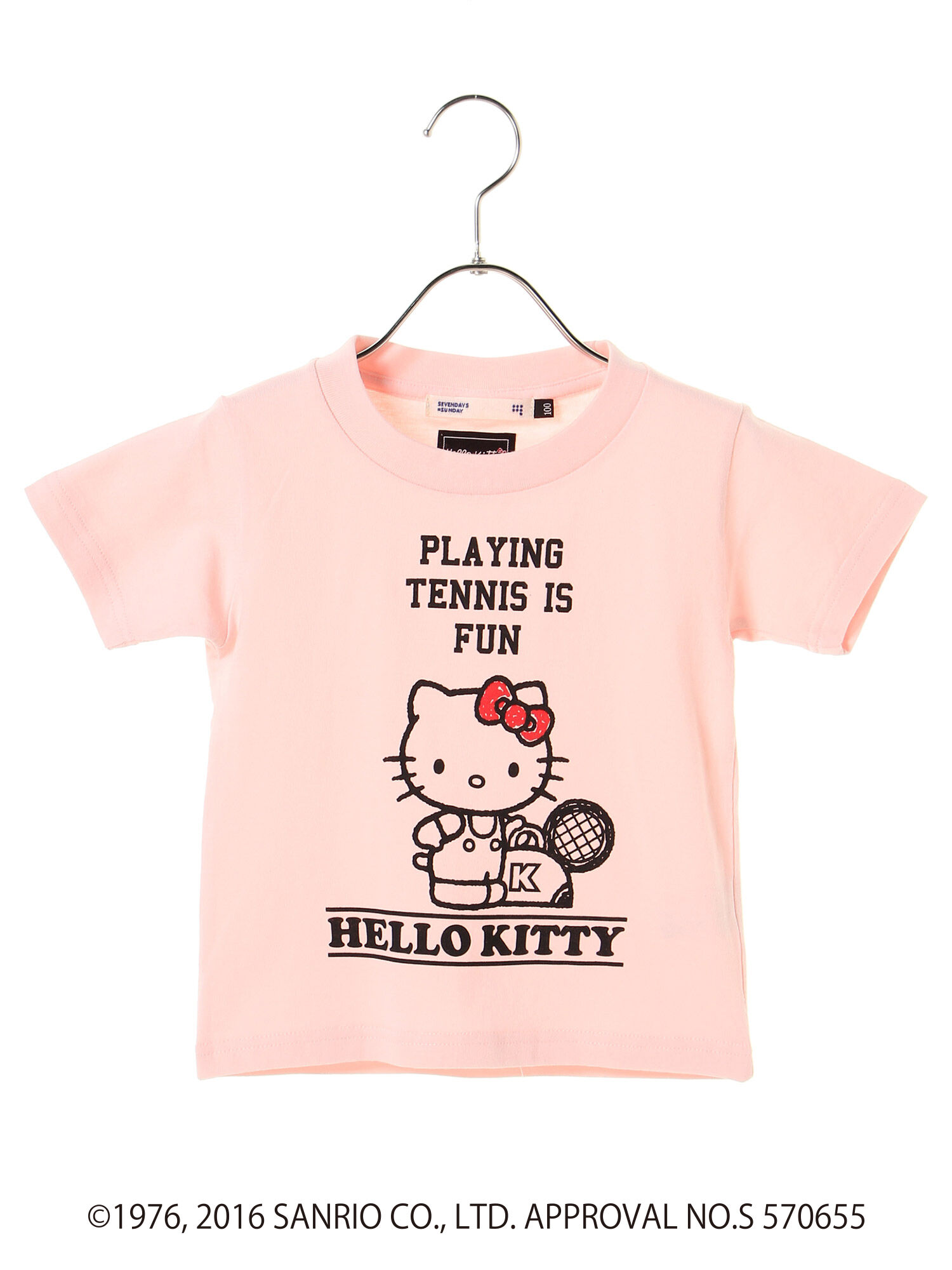 Kid's HELLO KITTY テニスTeeシャツ