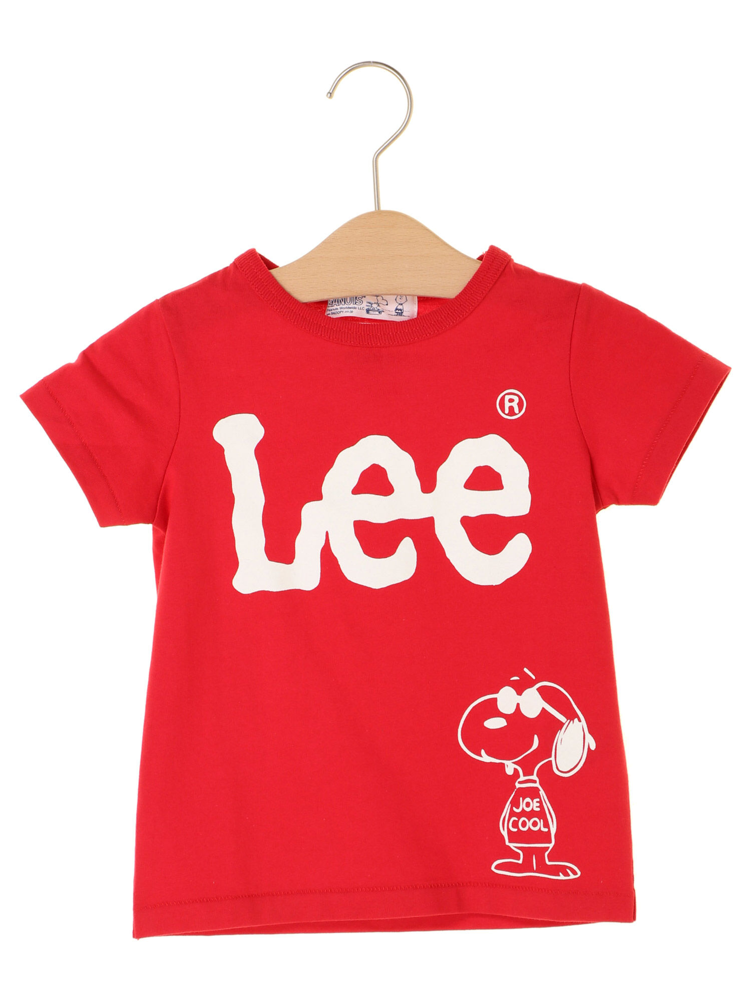 Kid'sLee×PeanutsS/SロゴTEE