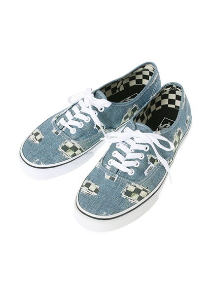 Men's Vans authenデニム スニーカー