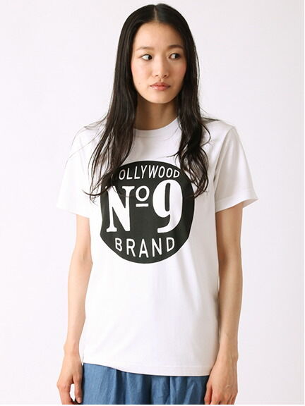 【HOLLYWOOD MADE】No.9BRAND TEE