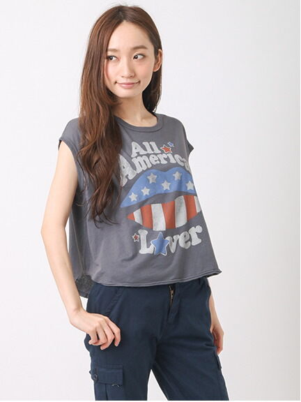 【JUNKFOOD×7DS】AmericanLoverTシャツ
