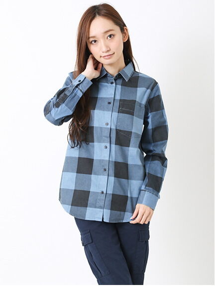 【CHEAPMONDAY】デニムチェックシャツ