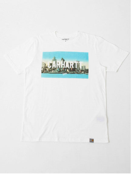 Men's carhartt デトロイトスカイラインTシャツ