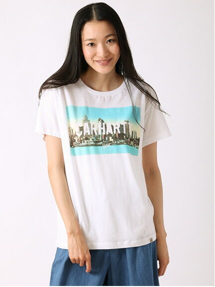 carharttDETROIT SKYLINE Tシャツ