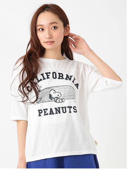 【PEANUT×7DS】CALIFORNIA フットボールT