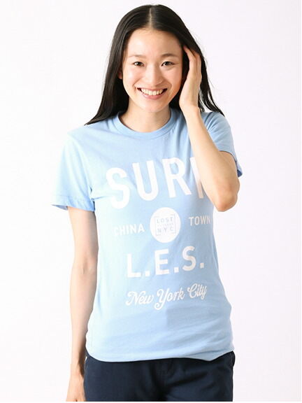 【LOST WEEKEND NYC】SURF CHINATOWN Tシャツ