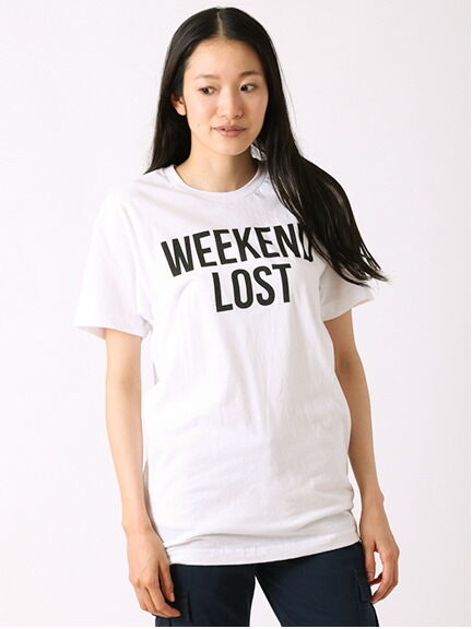 【LOST WEEKEND NYC】WEEKEND LOST Tシャツ