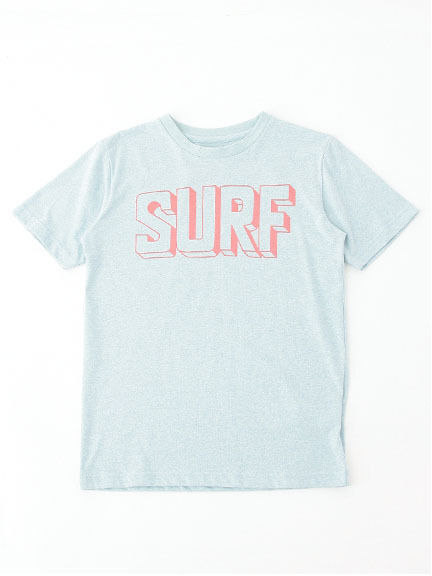 AB杢 半袖プリントTeeシャツ SURF