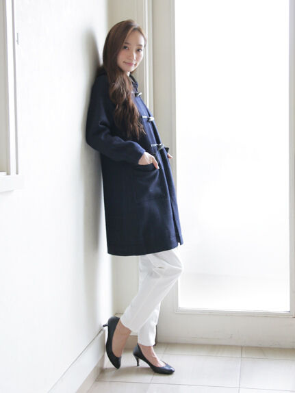 SEVENDAYS=SUNDAY HARRISTWEED 切替ダッフルコート