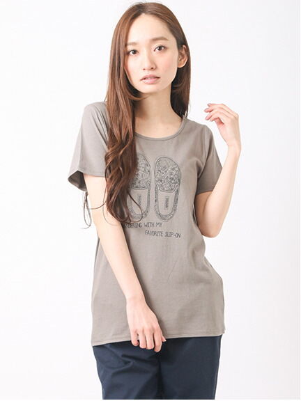 N靴柄Tシャツ