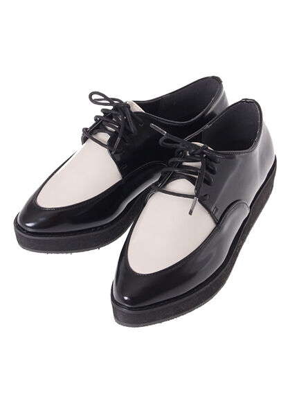 ・レースアップハイソールシューズ