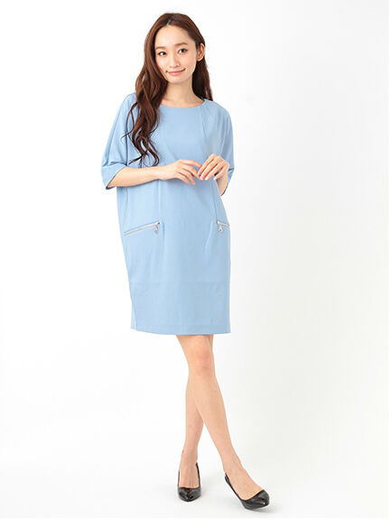 YECCA VECCA Zipポケットワンピース