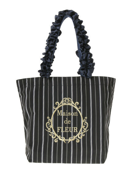 Maison de FLEUR【sweet 10月号掲載】sweetコラボフリルハンドルトートMバッグ