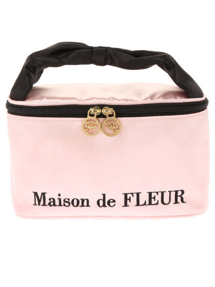 Maison de FLEUR 3rdバニティリボンSポーチ