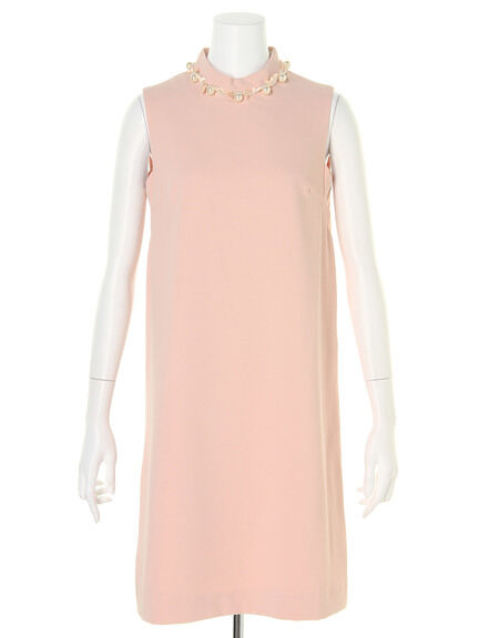 Maison de FLEUR【小嶋陽菜さん着用♪sweet10月号掲載】パールリボンワンピース