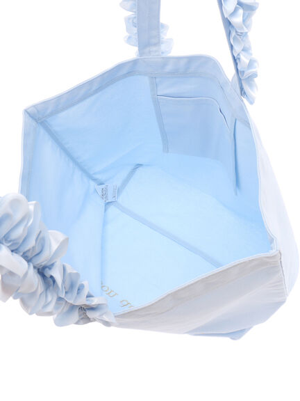 収納力◎のフリルハンドルトートLバッグ