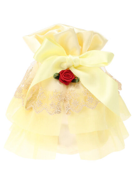 【美女と野獣】ドレスビッグリボンポーチ