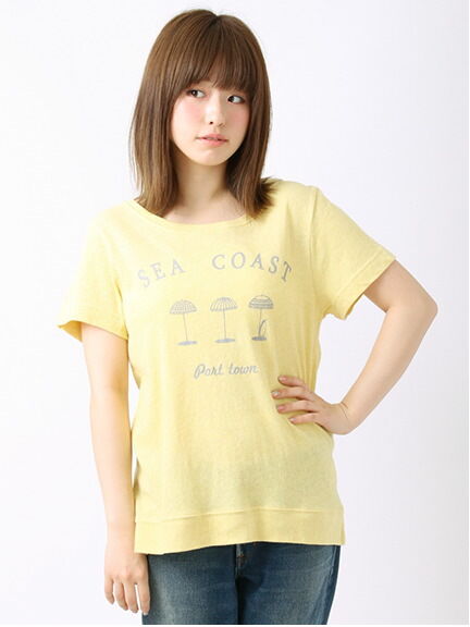 ペンギンパラソルTシャツ 1202948-22-11-12