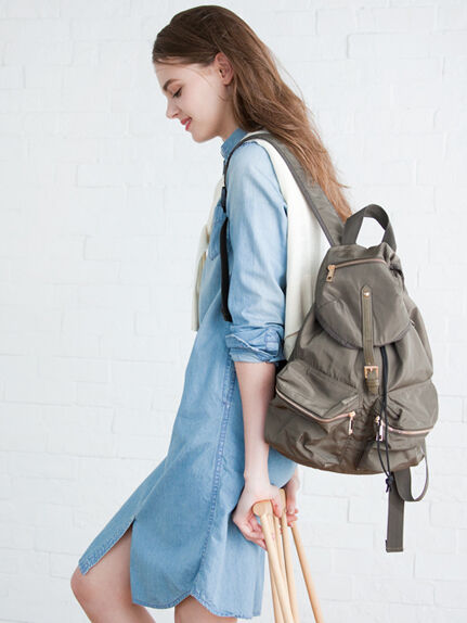 AMERICAN HOLIC スタンダードデニムシャツワンピース