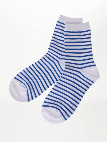 レディスボーダーソックス