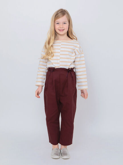 BEYOND BASICS by KOE ハイウエストツータックパンツ（Kids）