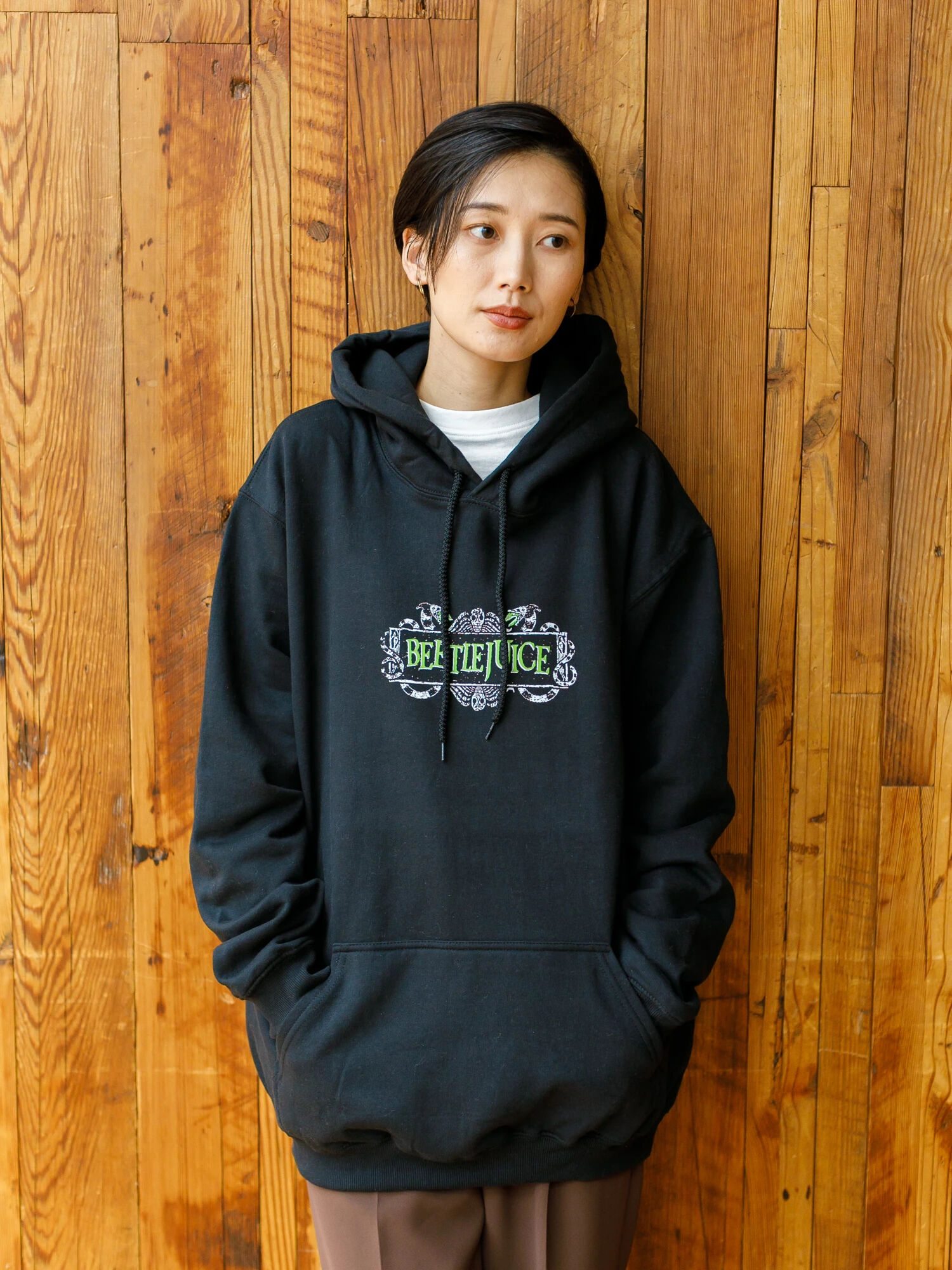 【6,000円(税込)以上のお買物で全国送料無料。】beetlejuice lydia movie hoodie