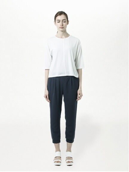 ・フロントシーム半袖Tシャツ