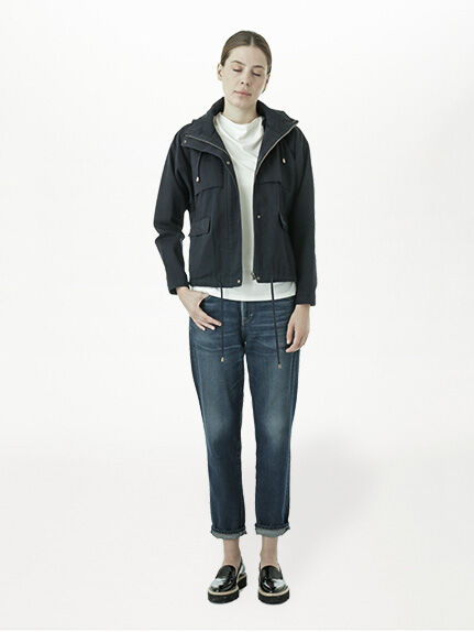 KOE コットンツイルショートブルゾン