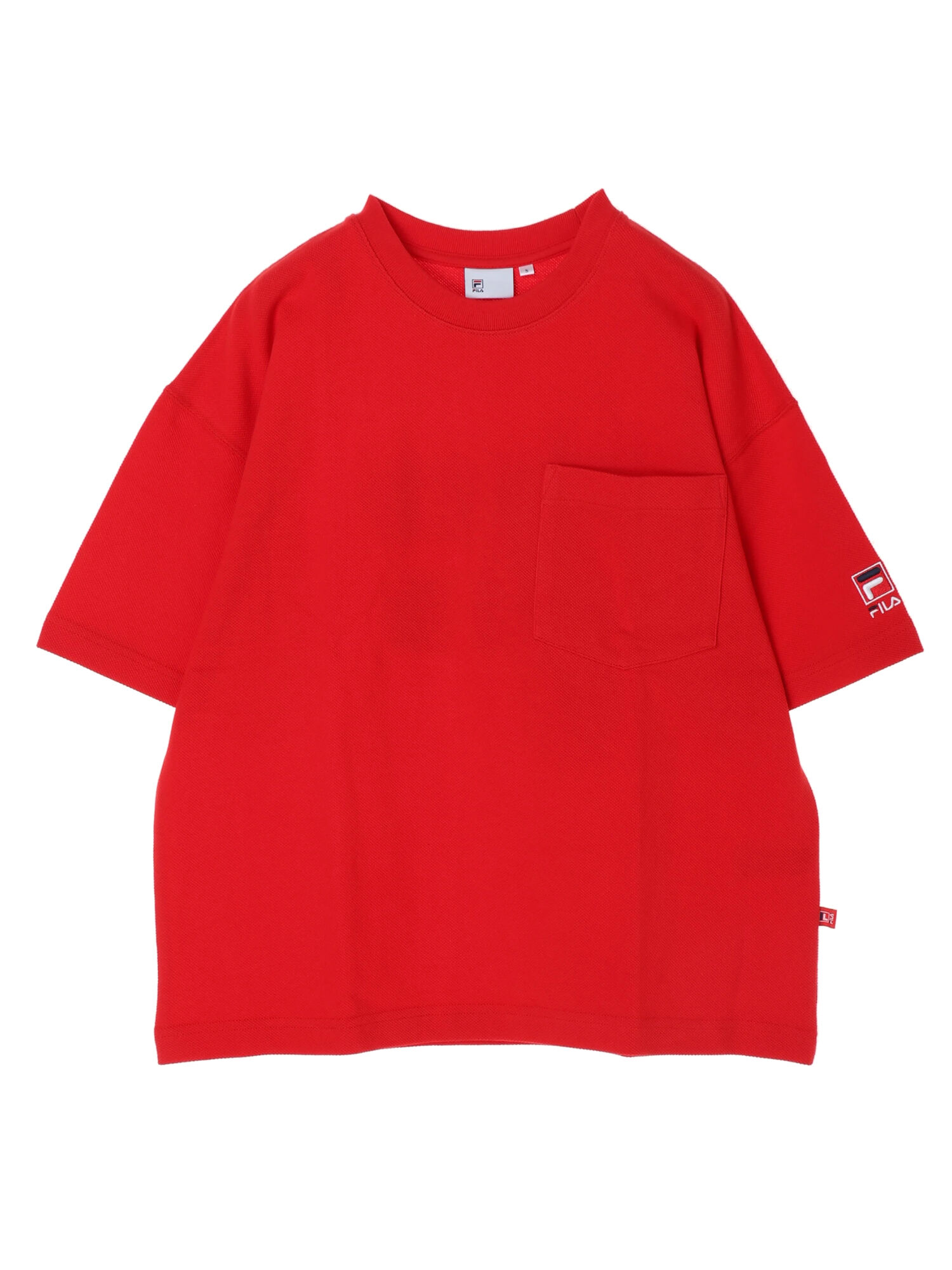 【6,000円(税込)以上のお買物で全国送料無料。】【FILA】Crew neck T-shirt