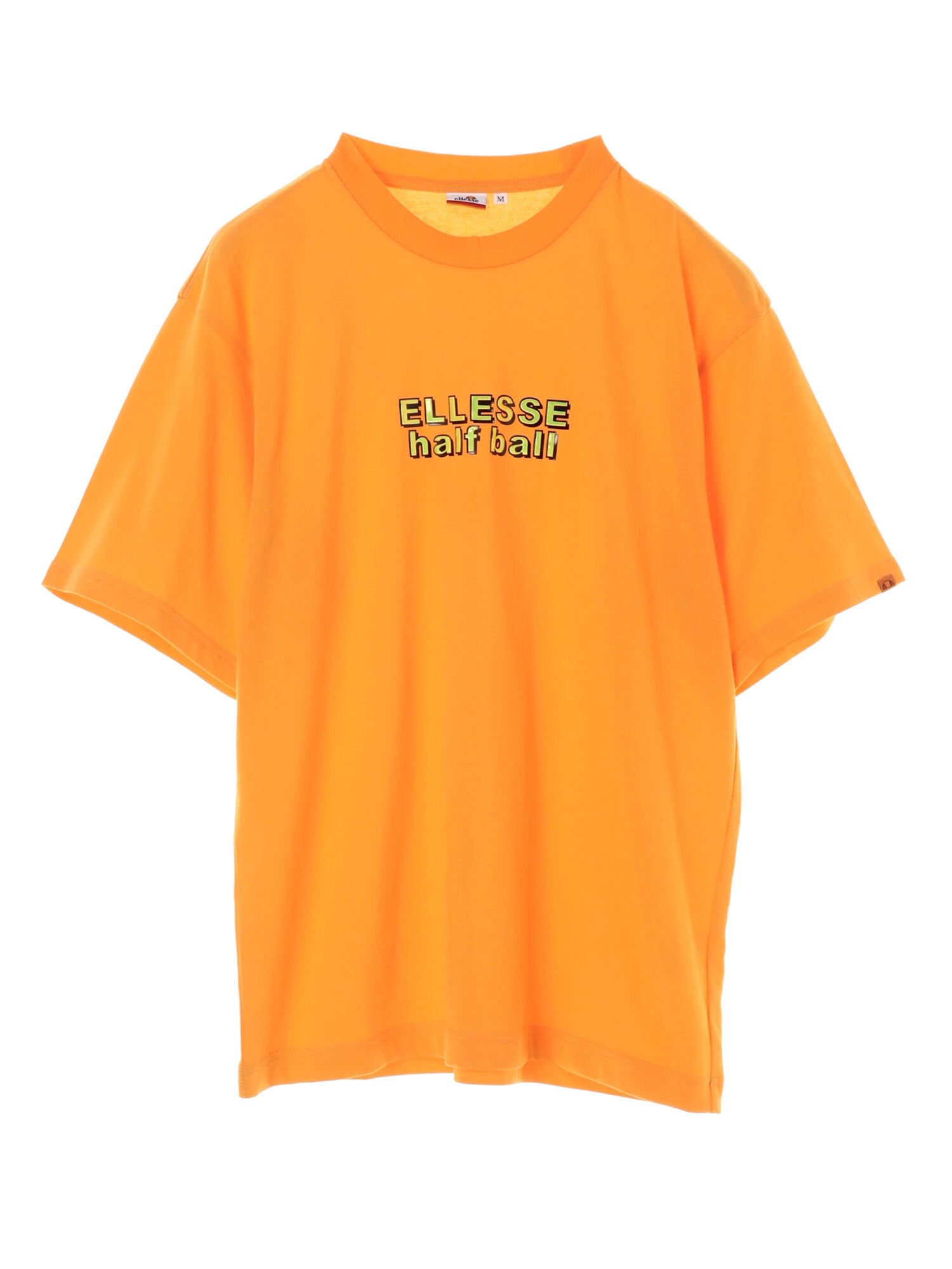 【6,000円(税込)以上のお買物で全国送料無料。】【ellese】S/S Halfball Logo Tee