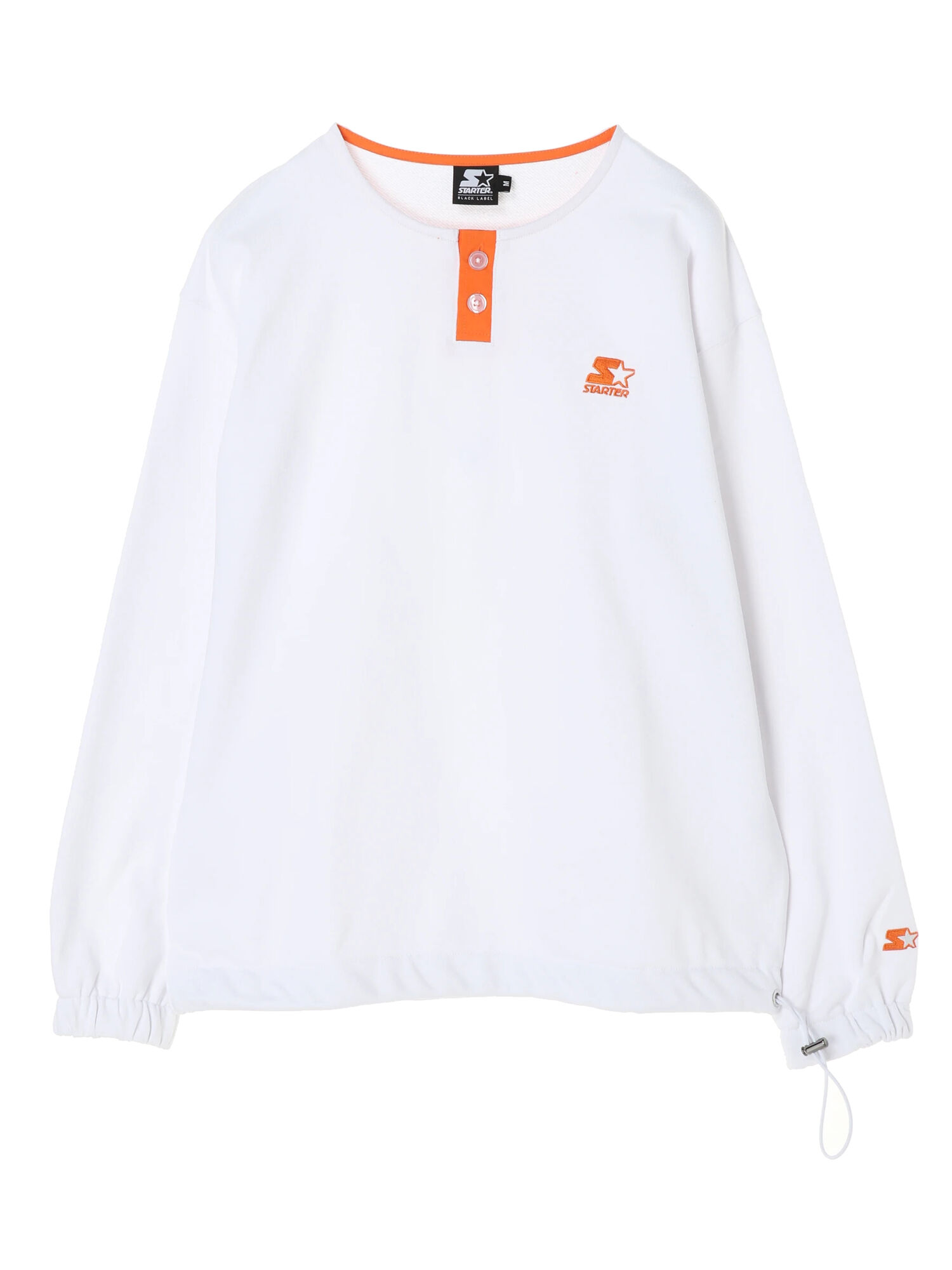 【6,000円(税込)以上のお買物で全国送料無料。】【STARTER BL】HENRY NECK SWEAT