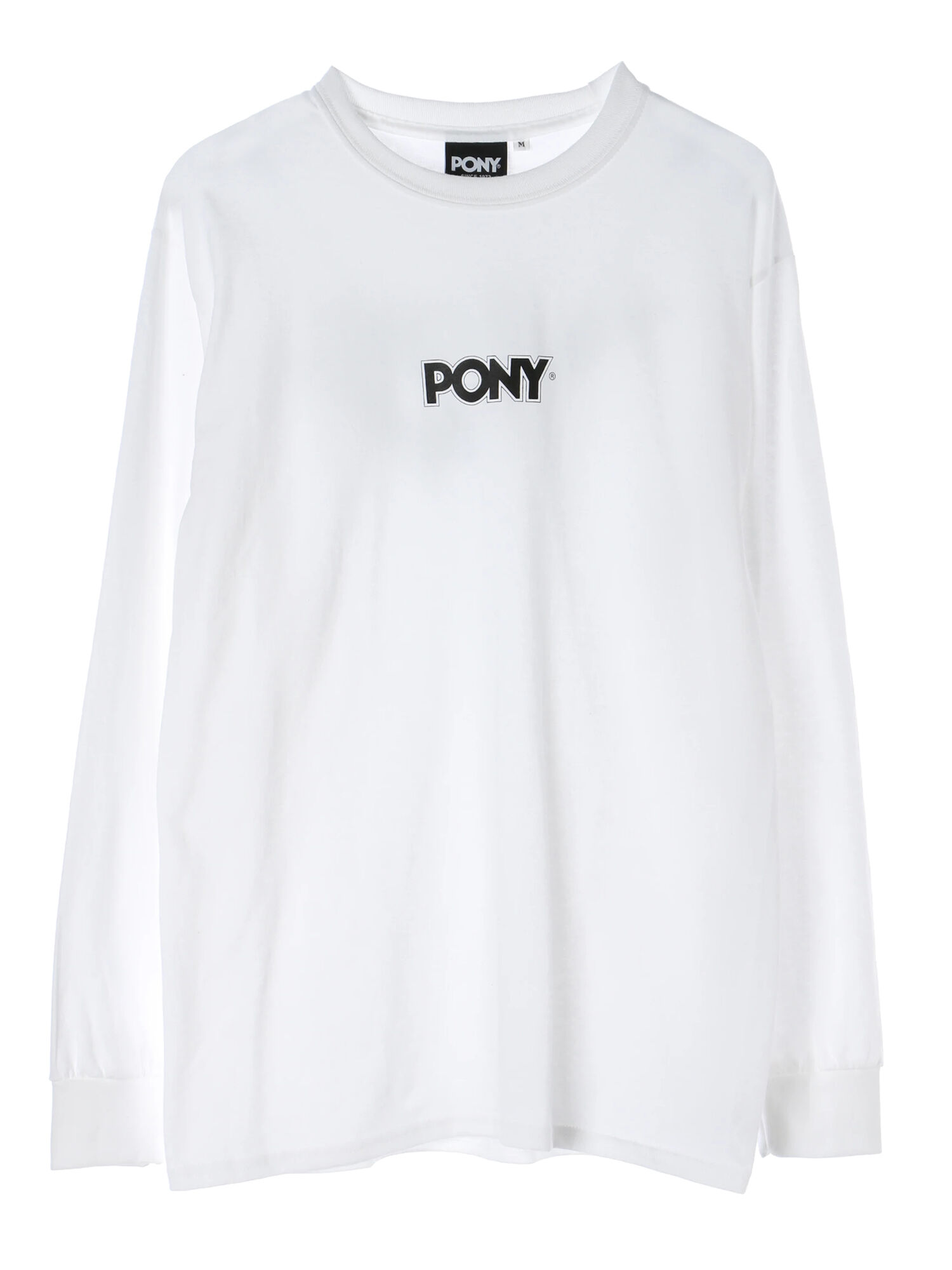 【6,000円(税込)以上のお買物で全国送料無料。】【PONY】FAMOUS LOGO L/S