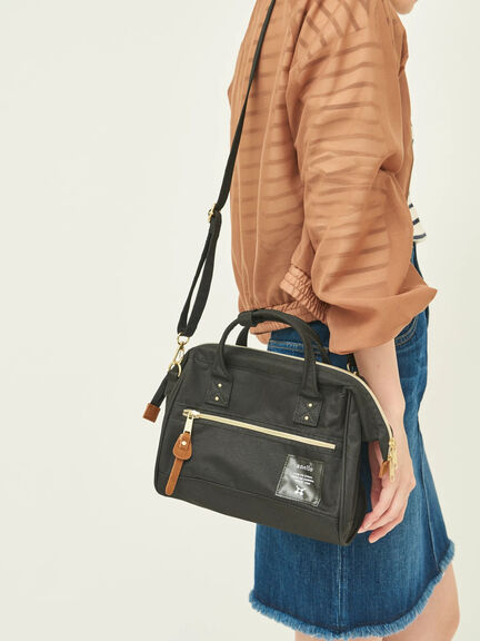 anello × earth music&ecology 口金2wayボストンショルダー