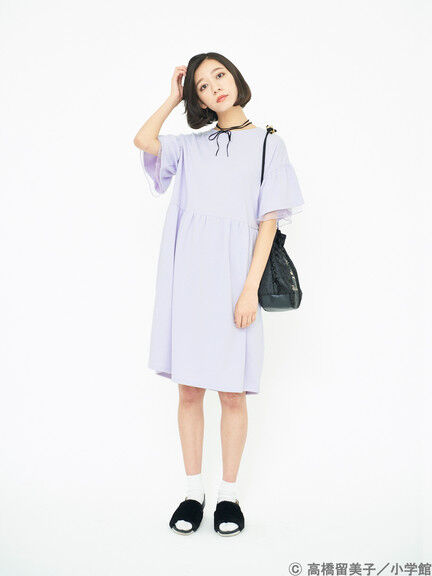 earth music&ecology Japan Label らんま1/2 シャンプーイメージ ワンピース