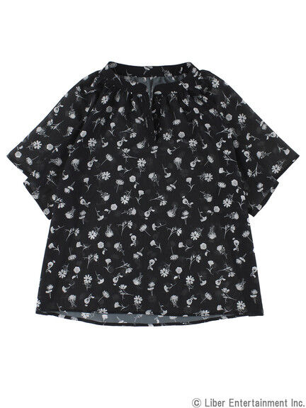A3! 秋組 フラワープリント ブラウス