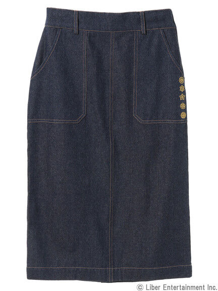 A3! 夏組 デニム タイトスカート