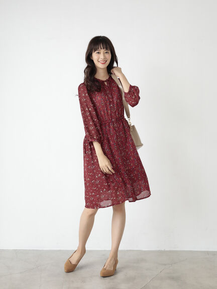 超特急 × earth music&ecology × Ray フラワープリントワンピース（ユーキ）