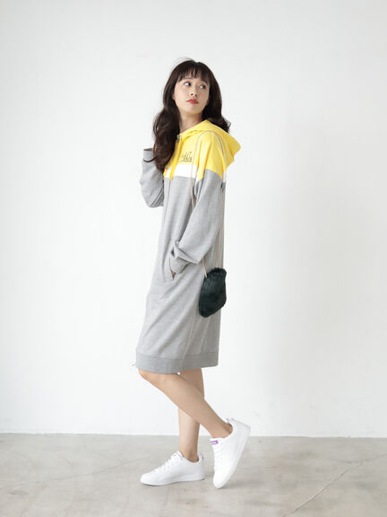 超特急 × earth music&ecology × Ray フーデットワンピース（ユースケ）