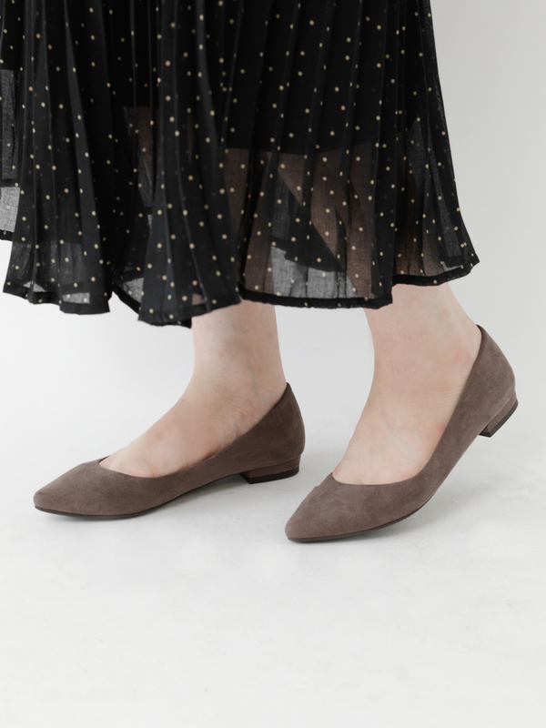 アウトレット Oriental Traffic フラットパンプス グレー ブラック キャメル Earth Music Ecology アースミュージックアンドエコロジー のレディースパンプス 1r93l0k0100 ファッション通販のstripe Club