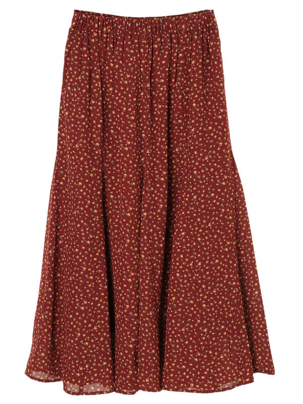 アウトレット 綺麗フレアスカート パターン ブラック ボルドー ブラウン レオパード フラワーベージュ フラワーブラック Earth Music Ecology アースミュージックアンドエコロジー のレディーススカート 1d93l0l1240 ファッション通販のstripe Club