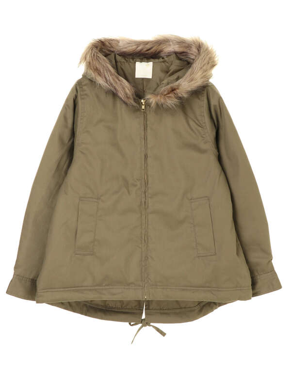 アウトレット モッズコート カーキ Earth Music Ecology アースミュージックアンドエコロジー のレディースコート 1u98l0z0100 ファッション通販のstripe Club