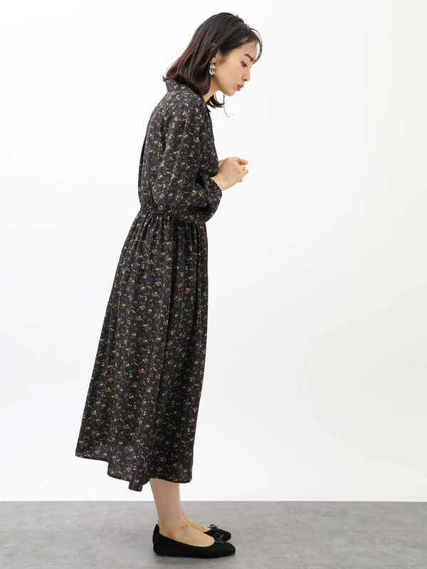 アウトレット 古着 開襟ワンピース ブラック ボルドー ブラウン ネイビー Earth Music Ecology アース ミュージックアンドエコロジー のレディースワンピース 1d93l0h ファッション通販のstripe Club